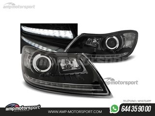 FAROS DELANTEROS LUZ DIURNA LED REAL DRL PARA SKODA OCTAVIA