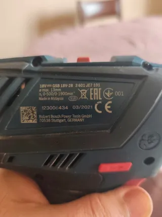 Lote Herramientas Batería Bosch Profesional