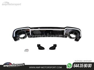 DIFUSOR TRASERO AUDI A3 8V SPORTBACK SLINE LOOK RS3