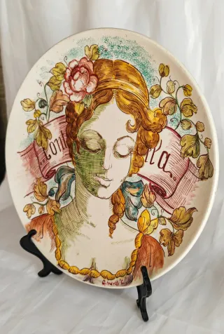 Piatto decorativo Giovanni Girardi