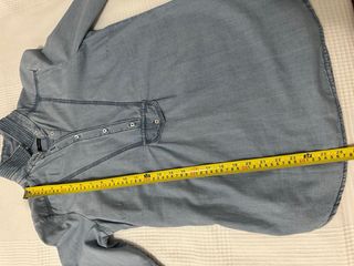 Blusa denim Massimo Dutti