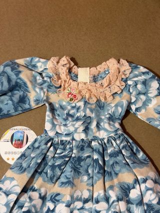 Vestido nostalgia de Nancy años 80