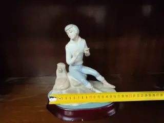 Pareja Figuras Porcelana Tengrá Serie Rural