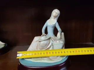 Pareja Figuras Porcelana Tengrá Serie Rural