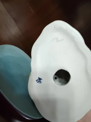 Pareja Figuras Porcelana Tengrá Serie Rural