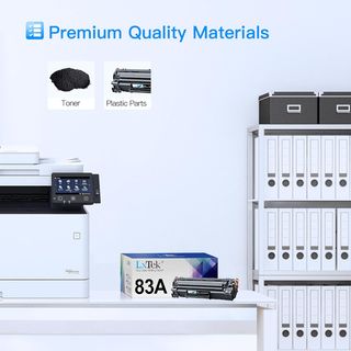 LxTek 83A CF283A Tóner para 83A CF283A CF283AD par
