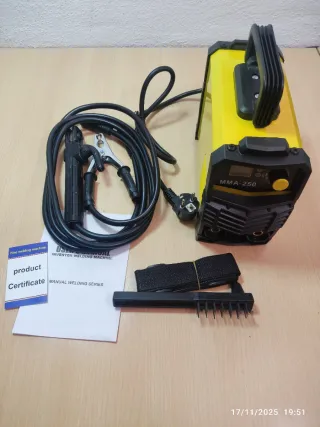 Soldador Inverter MMA-250 con todo nuevo