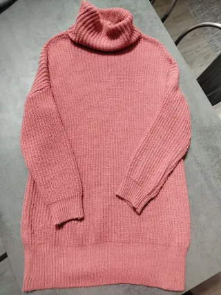 Vestitino invernale donna rosa taglia unica