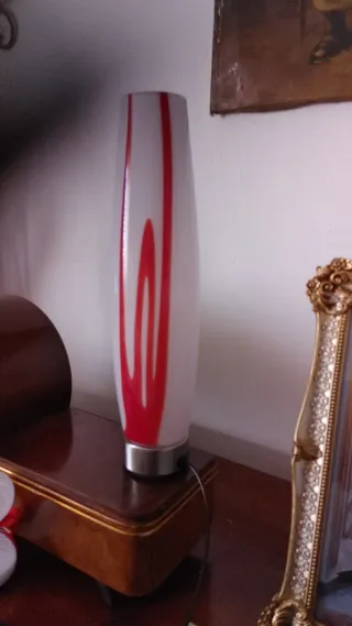 Lampada da tavolo designe Paulmann vetro e metallo
