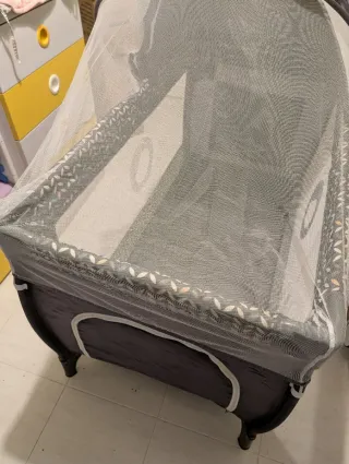 Cuna de Viaje Lionelo Sven Plus Gris