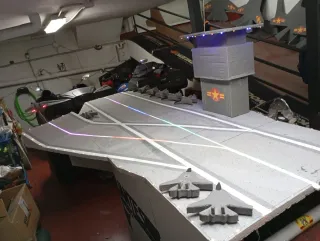 Carroza Pasacalles Los Liantes Academy