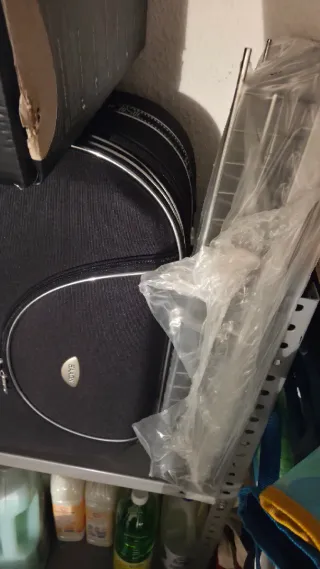 Maleta Grande EAAUN Negra con Ruedas