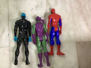 Figuras Superhéroes: Spiderman, Duende Verde, Homb