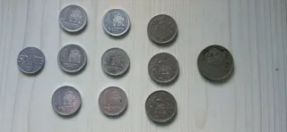 Lote de monedas de peseta