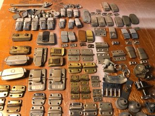 Piezas de tocadiscos antiguos