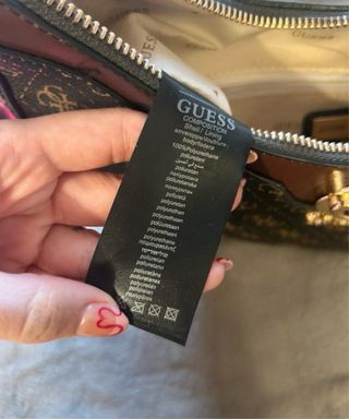 Bolso Guess Marrón y Dorado