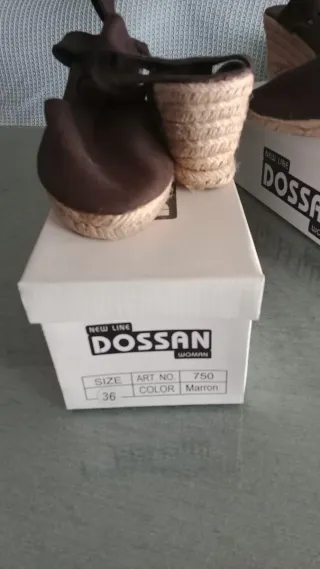 Esparteñas DOSSAN sin estrenar T35 y T36