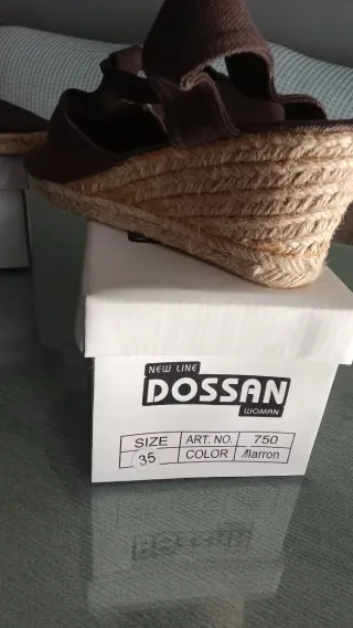 Esparteñas DOSSAN sin estrenar T35 y T36