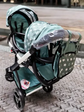 Carrito de muñecas XEO TWIN