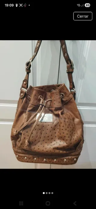 Bolso Bimba y Lola piel marrón