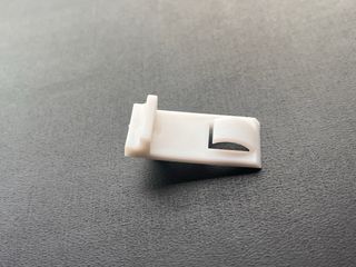 4 Soportes Balda Plástico Blanco