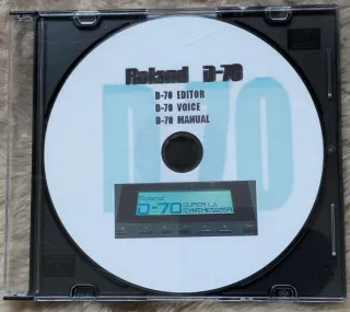 Roland D-70 CD Vintage Sonidos y Manual
