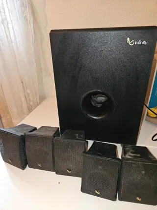 Dvd amplificador harman kardon Infinity Subwoofer