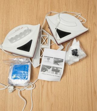 Limpiacristales magnéticos