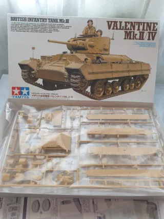 Maqueta Tamiya Tanque Valentine Mk.II/IV 1/35
