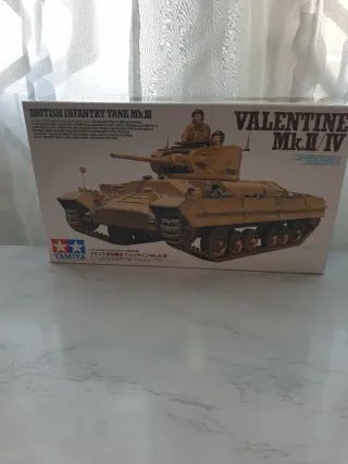 Maqueta Tamiya Tanque Valentine Mk.II/IV 1/35