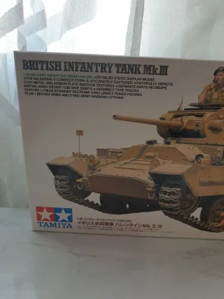 Maqueta Tamiya Tanque Valentine Mk.II/IV 1/35