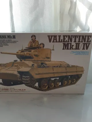Maqueta Tamiya Tanque Valentine Mk.II/IV 1/35