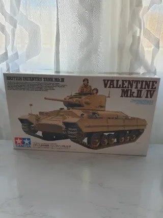 Maqueta Tamiya Tanque Valentine Mk.II/IV 1/35