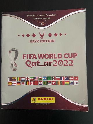 Álbum COMPLETO World Cup Qatar 2022 EDICION ORYX