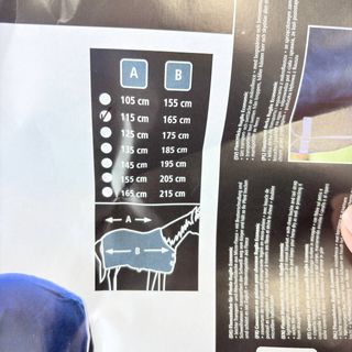 Manta polar caballo Covalliero RugBe 115 cm