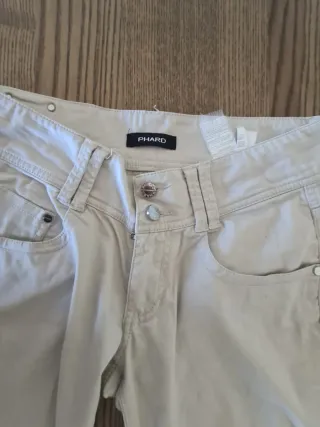Pantalón fino blanco