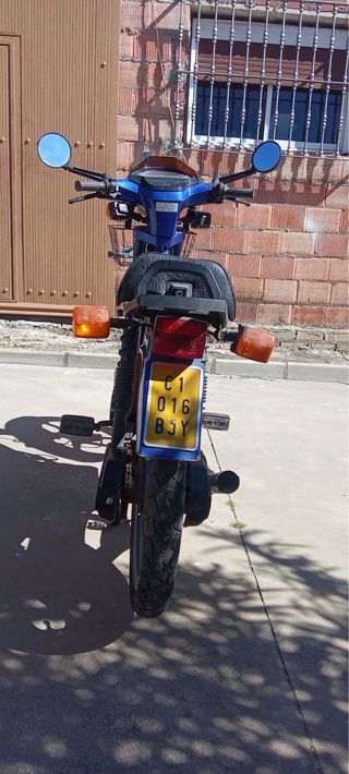 Ciclomotor Derbi Variant star azul