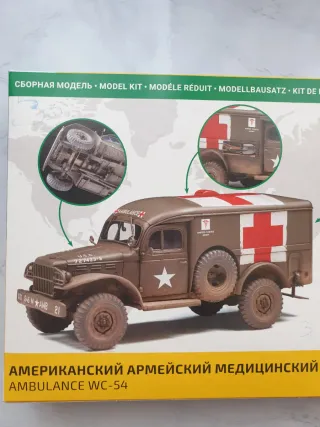 Maqueta Zvezda Ambulancia WC-54