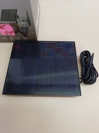 Cámara Vigilancia 4G Solar 2K 360° Exterior