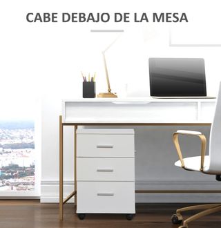 Cajonera de oficina con cerradura