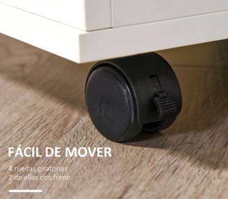 Cajonera de oficina con cerradura