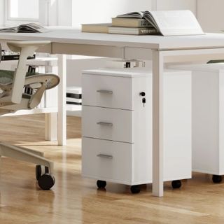 Cajonera de oficina con cerradura