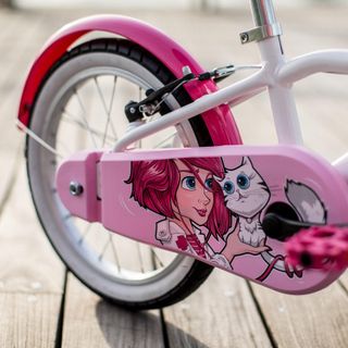 Bicicleta niños 16 pulgadas Btwin 500 Doctor Girl blanca