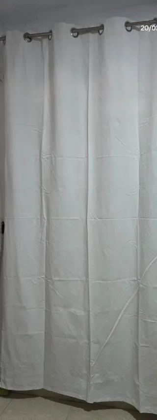 Cortina blanca IKEA