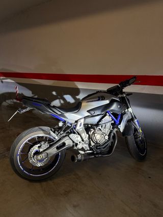 Yamaha MT-07 Limitada Papeles