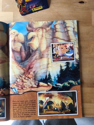 Álbum Astérix en América Panini completo
