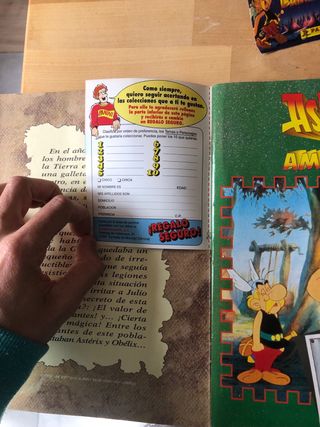 Álbum Astérix en América Panini completo
