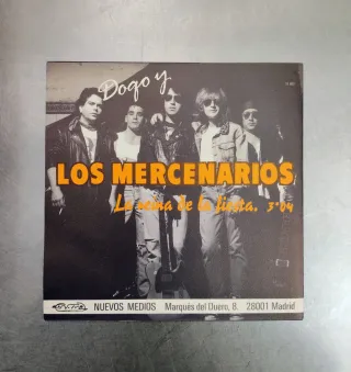 Vinilo 7" Dogo y Mercenarios-La Reina de la fiesta