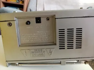 TV Portátil B/N DALKYO con Radio AM/FM