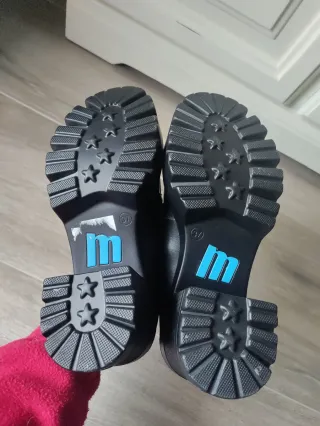 Mocasines tacón plataforma Mustang nuevos T37